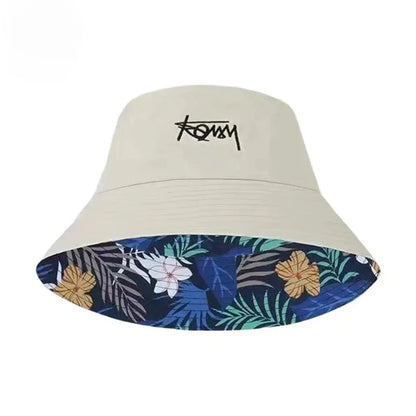 Summer Big Head Letter Bucket Hat For Men Women Korean Fisherman Hat