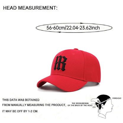 2026 Fashion New Hip Hop Hat IR Embroidered Skateboard Hat