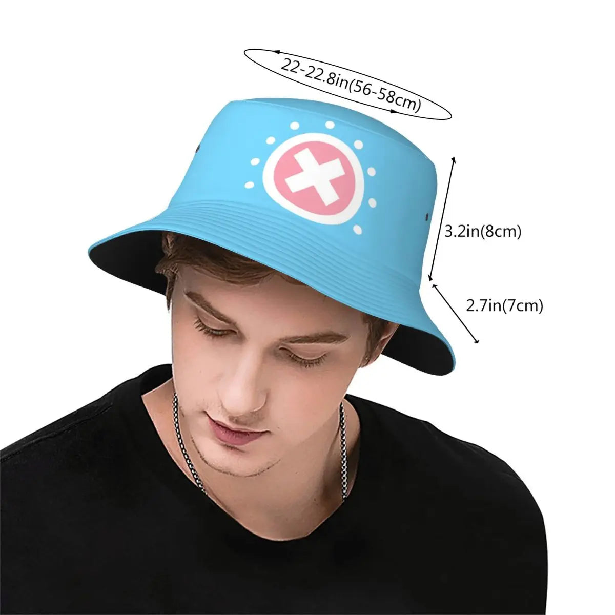 Women Men Bucket Hat Cosplay Tony Tony Chopper Spring Picnic Headwear Outdoor Fishing Fisherman Caps