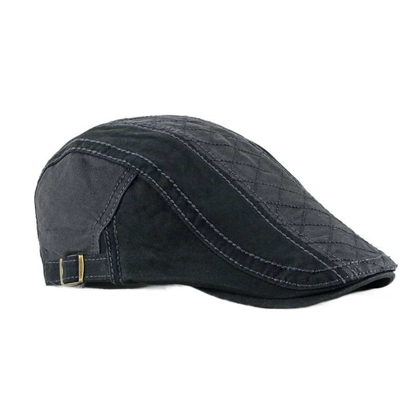 Men Women Beret Spring Autumn Cotton Flat Cap