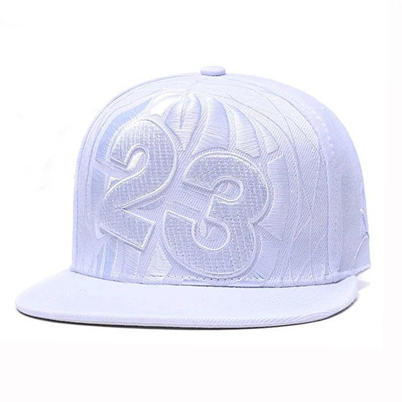 Spring Brand 23 Leather Black Cap Baseball Cap Men Women HipHop Knight Snapback Hat Adult Outdoor Casual