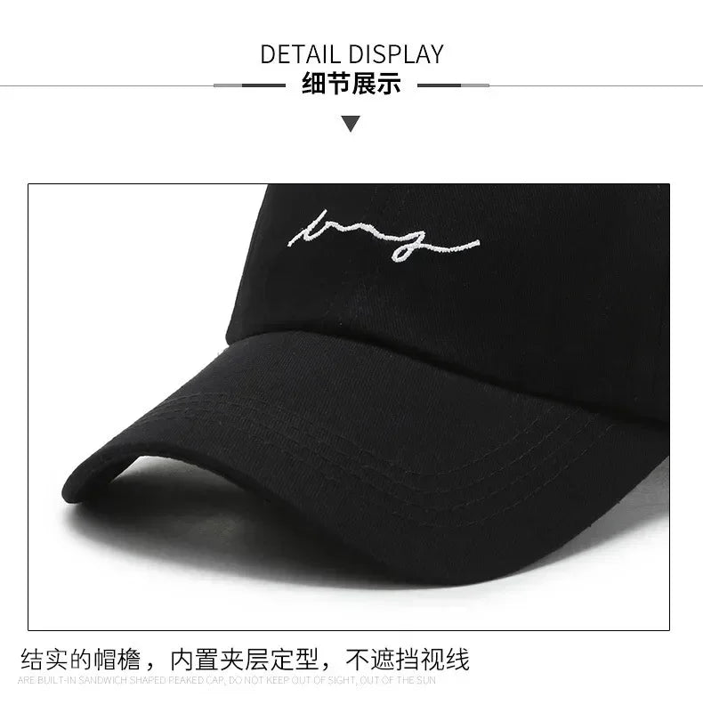 New Simple Corrugated Outdoor Sports Baseball Cap Polyester Cap New Cap Embroidery Hat