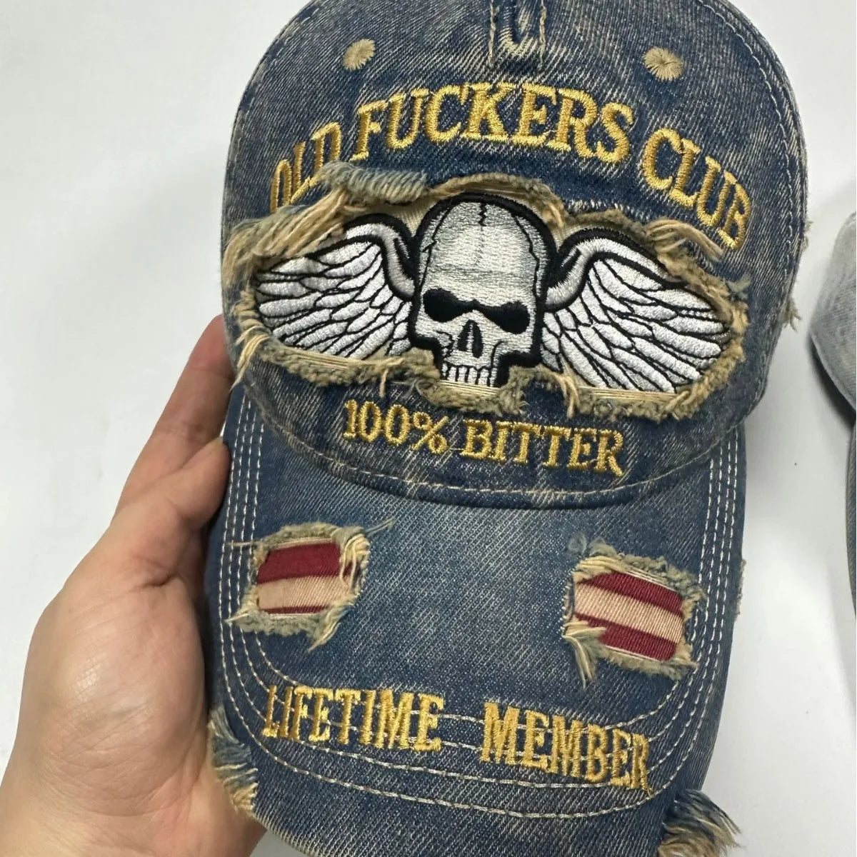 New Design Cotton Embroidery Baseball Cap Retro Classic