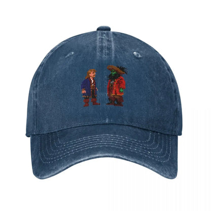 Vintage Guybrush LeChuck Monkey Island Baseball Cap