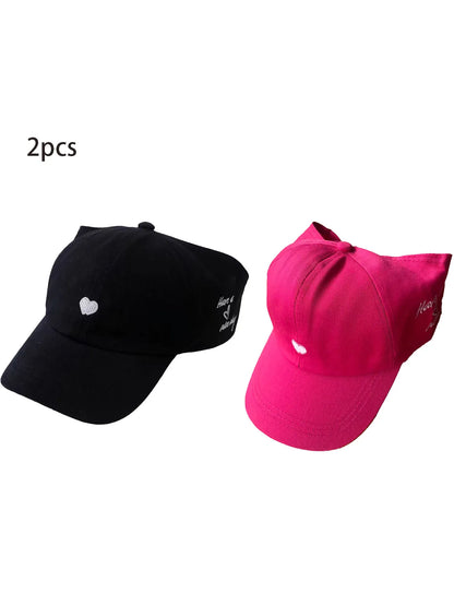 Women's High Ponytail Baseball Cap