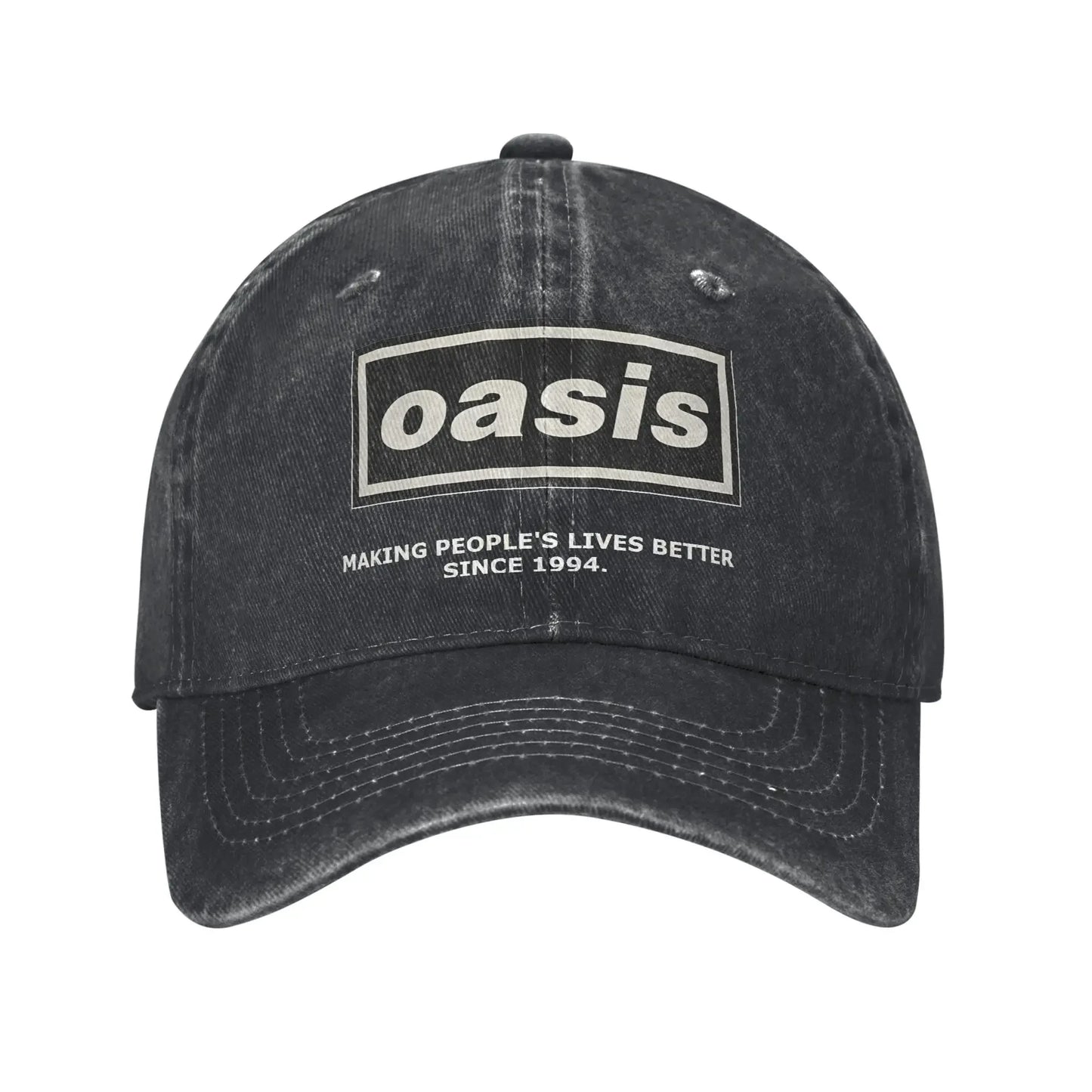Oasi Band Logo Casual Baseball Cap
