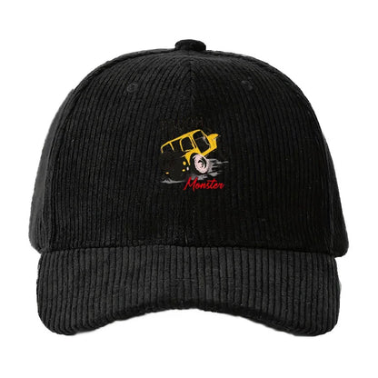 Corduroy Baseball Cap Men Off-Road Vehicle Pattern 4x4 Adventure Outdoor