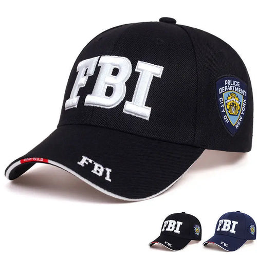 Kanye FBI Fashion Letters Baseball Caps for Men's Women Female Male Sport