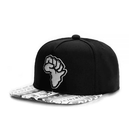 Fashio Brand Leather Cap Baseball Cap Letter Embroidery Hip Hop