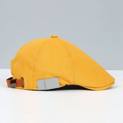 Retro British Newsboy Cap Unisex Vintage Beret Hat