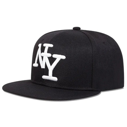 Unisex Letter Embroidery Hip-Hop Hats Spring Autumn Outdoor