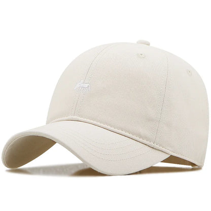 Oversize Large Cotton Wash Baseball Cap for Big Head Men Women Sport Fashion Sun Hat Dad