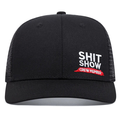 Shit Show Alphabet Slightly Curved Printed Baseball Cap Men's and Women's