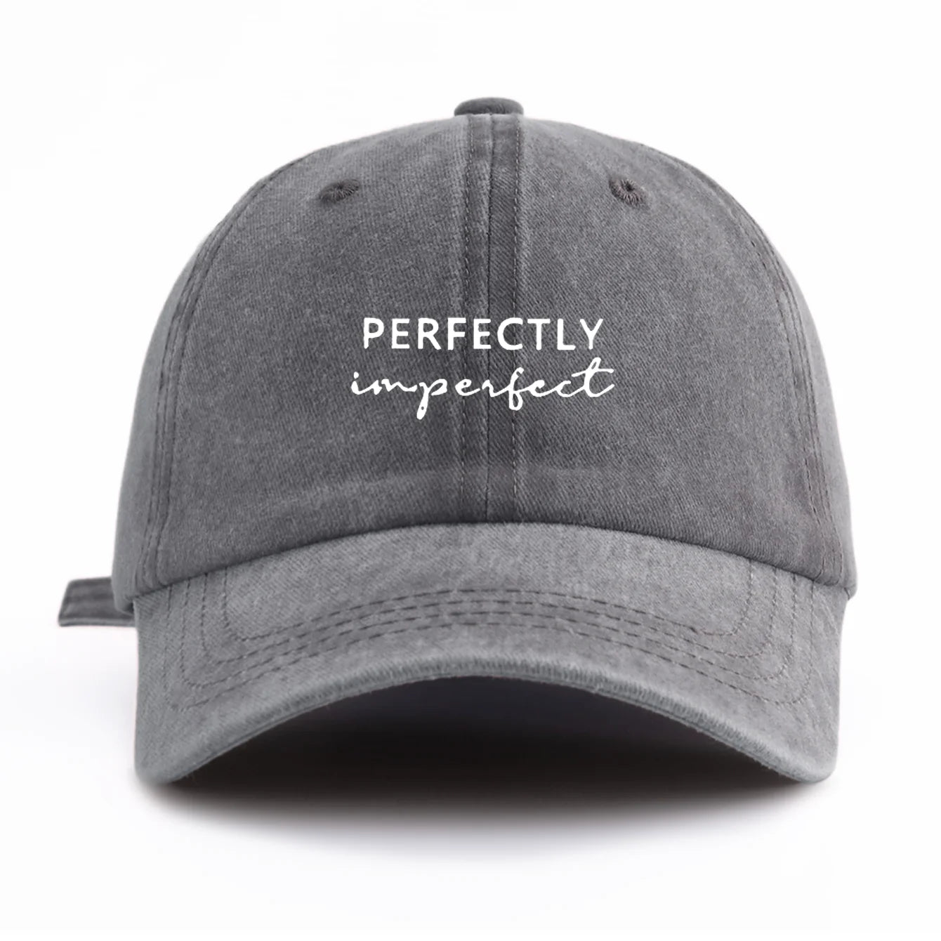 Minimalist Retro Style Casual Soft Adjustable Dad Hat