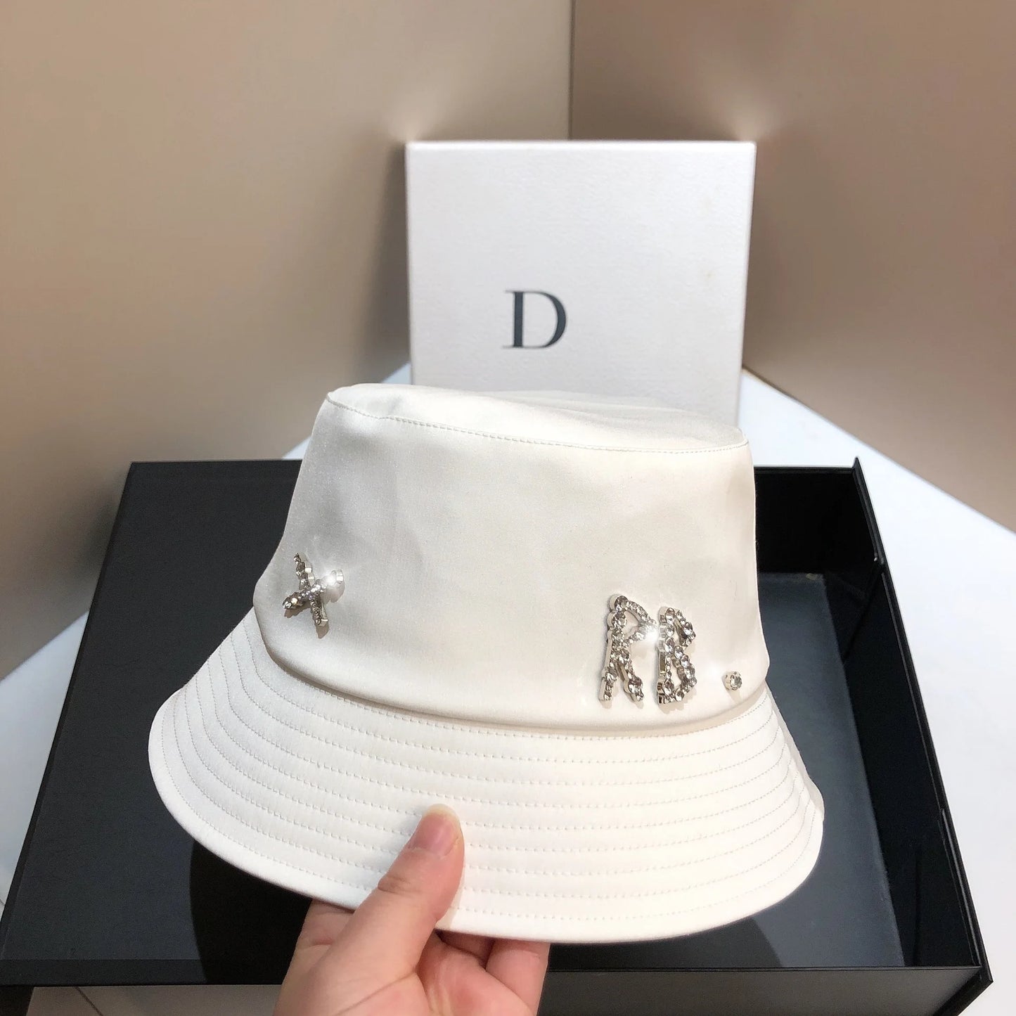 Women's Sunscreen Panama Fisherman Hat Top Flat Bob Beach Basin Cap