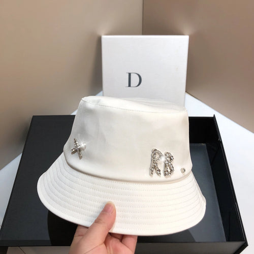 Women's Sunscreen Panama Fisherman Hat Top Flat Bob Beach Basin Cap