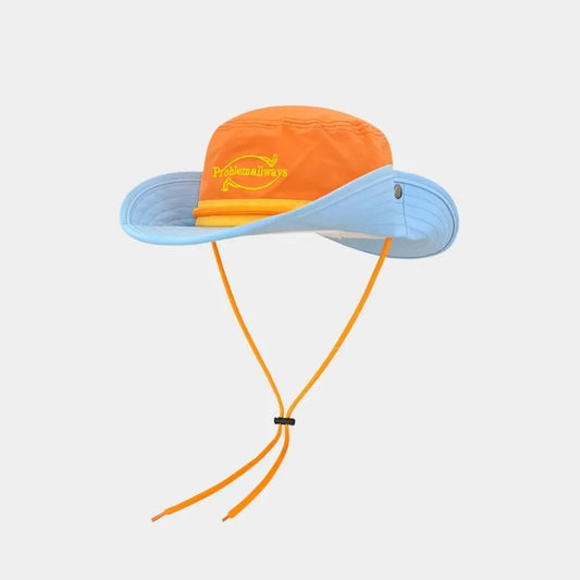 Japanese Retro Color Matching Quick-Drying Bucket Hats Hiking Caps