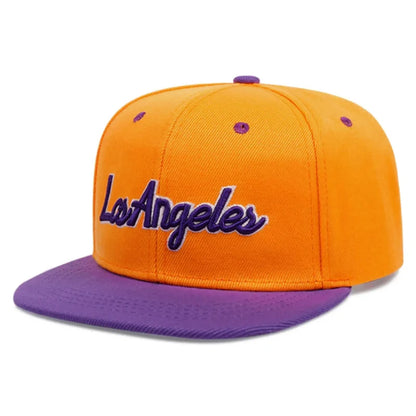 New Creative Flat Edge Hat Embroidered Hip Hop Skateboarding Hat Daily Leisure Decoration Unisex Baseball Hat