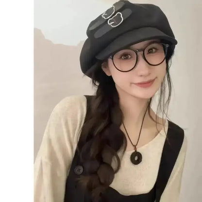 Original Handmade Cloud Hat Newsboy Cap Beret