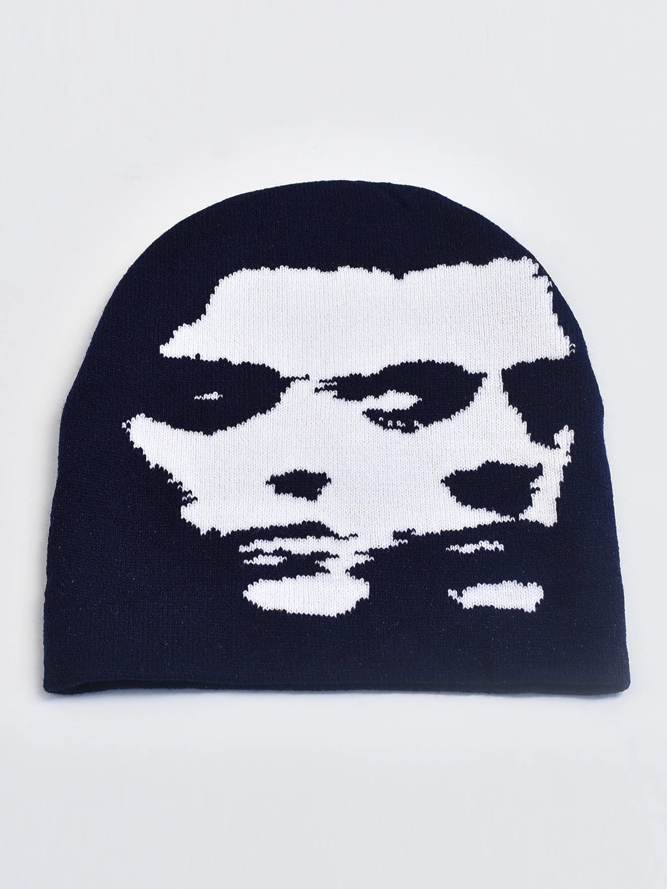 Men Women Fashion Pullover Cap Y2k Goth Warm Beanie Hats