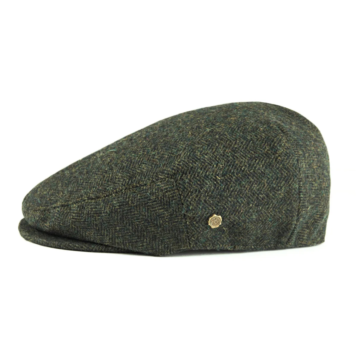 Wool Tweed Herringbone Irish Cap Men Women Beret Outdoor