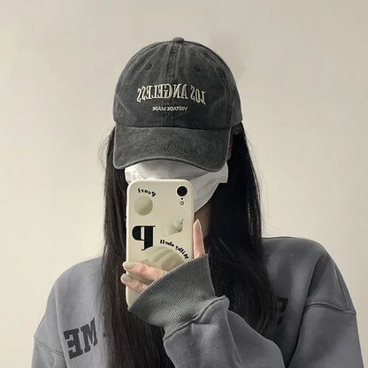 American Wide Brimmed Retro Men's and Women's Baseball Caps