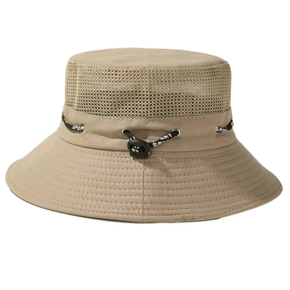 Breathable Sun Hat UV Protect Adjustable Fisherman Hat