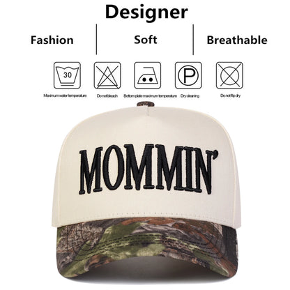 Unisex Mommin Embroidery Baseball Caps Spring Autumn Outdoor