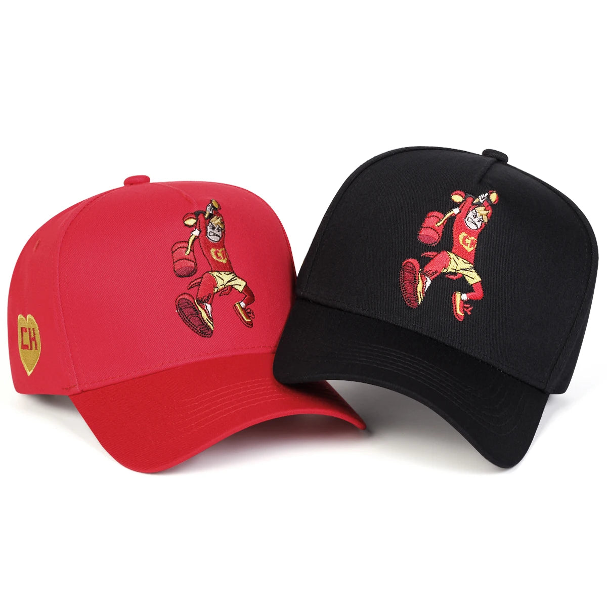 Unisex CH Letter Embroidery Baseball Caps Spring Autumn Outdoor Adjustable Casual Hats Sunscreen Hat Sports Cap