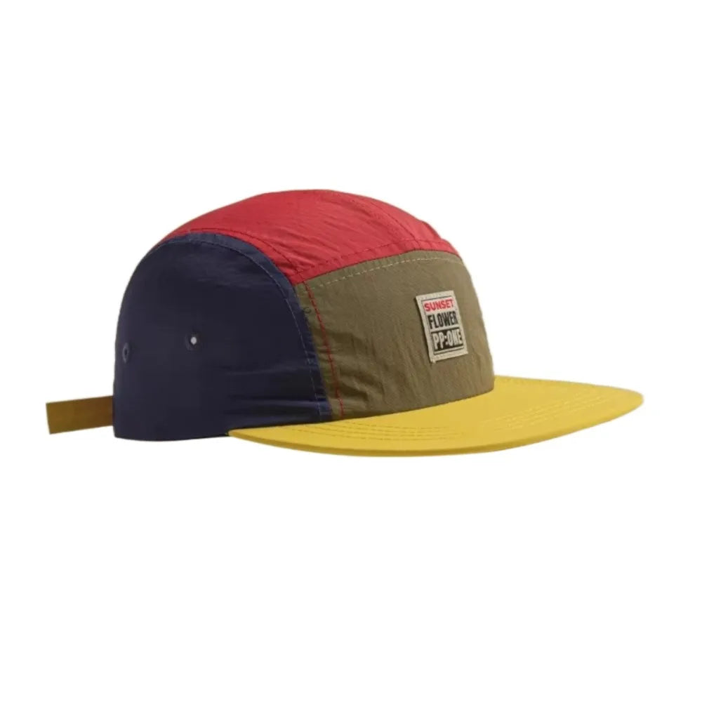 Casual Japanese Style Hip-Hop Hats 5 Panel Quick-Drying Flat Brimmed Baseball Cap