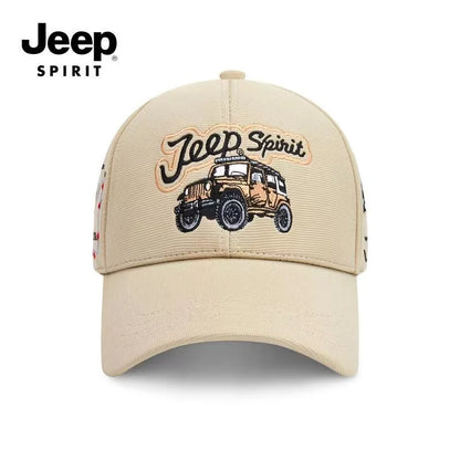 2026 Jeep High-Quality Pure Cotton Embroidered Baseball Cap