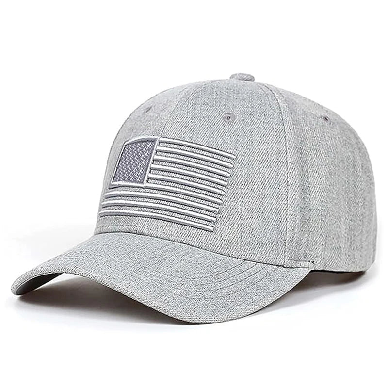 Creative Baseball Hat Embroidered American Flag Hip Hop