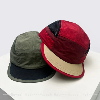 Color Block Embroidered Letters Trees Solid Baseball Hats