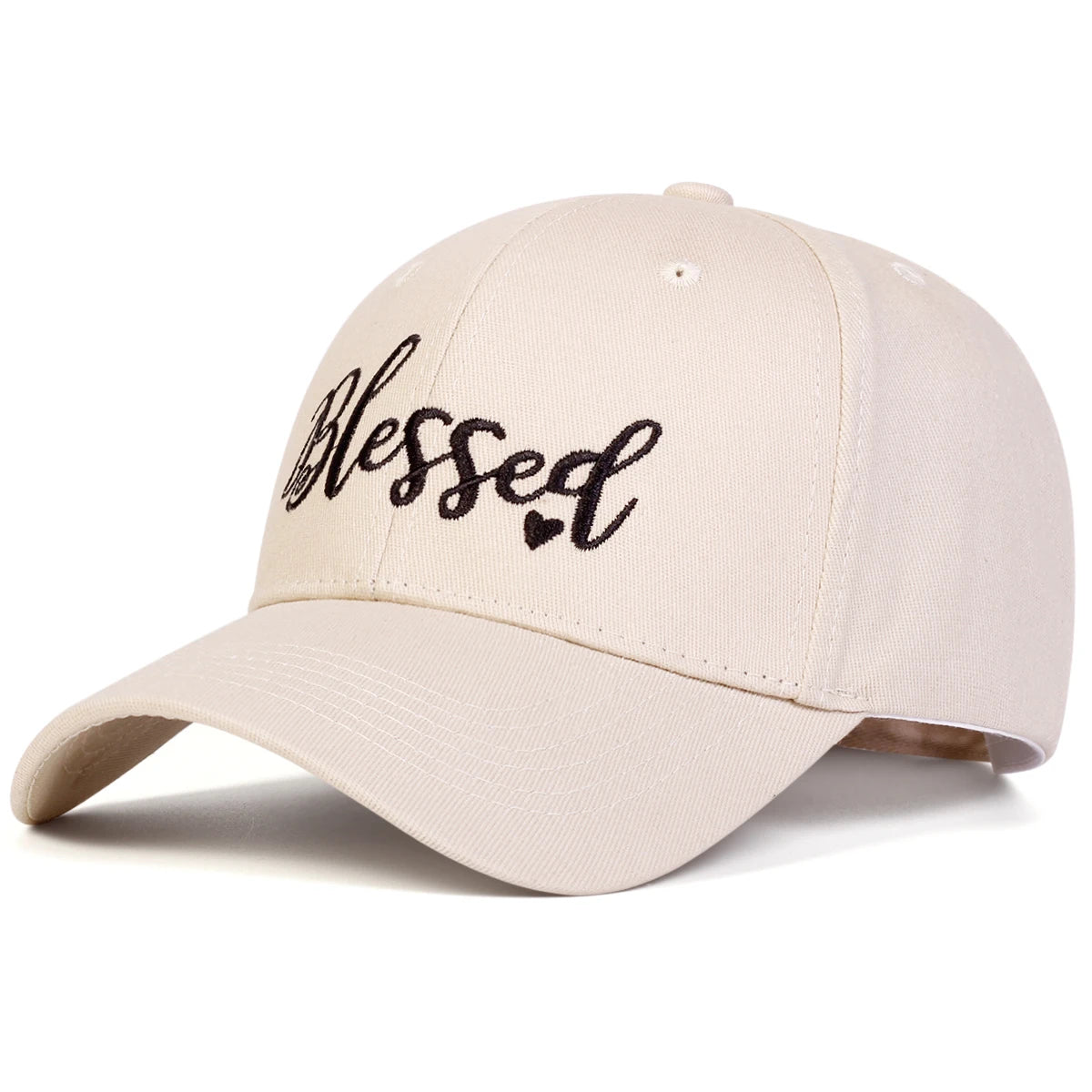 Unisex Blessed Love Embroidery Baseball Caps Spring Autumn