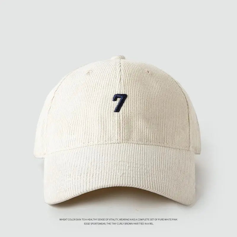 Winter 60-65cm Large Size Corduroy Baseball Cap For Men Women