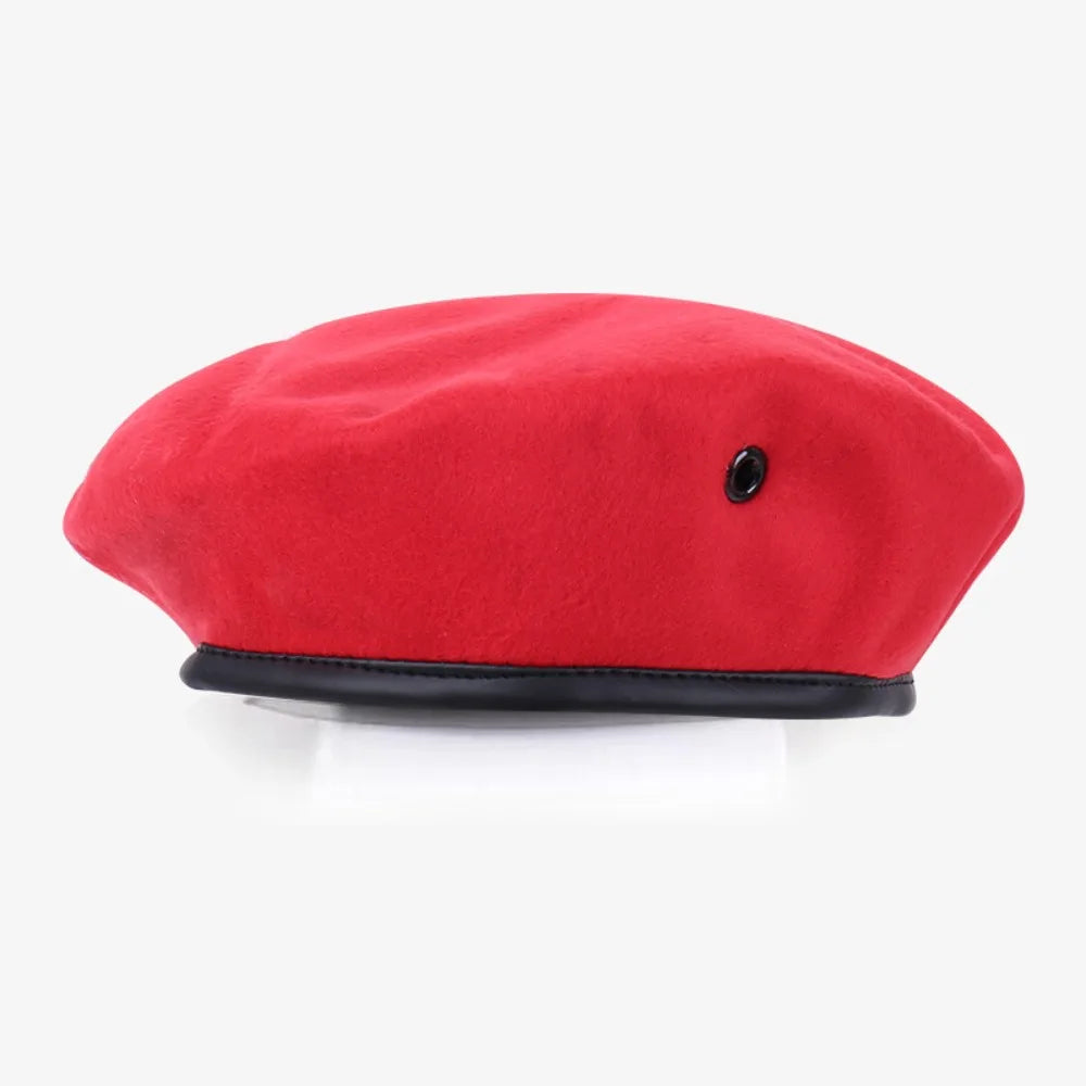Unisex Adjustable Berets Hat Autumn And Winter For Cosplay Uniform Cap