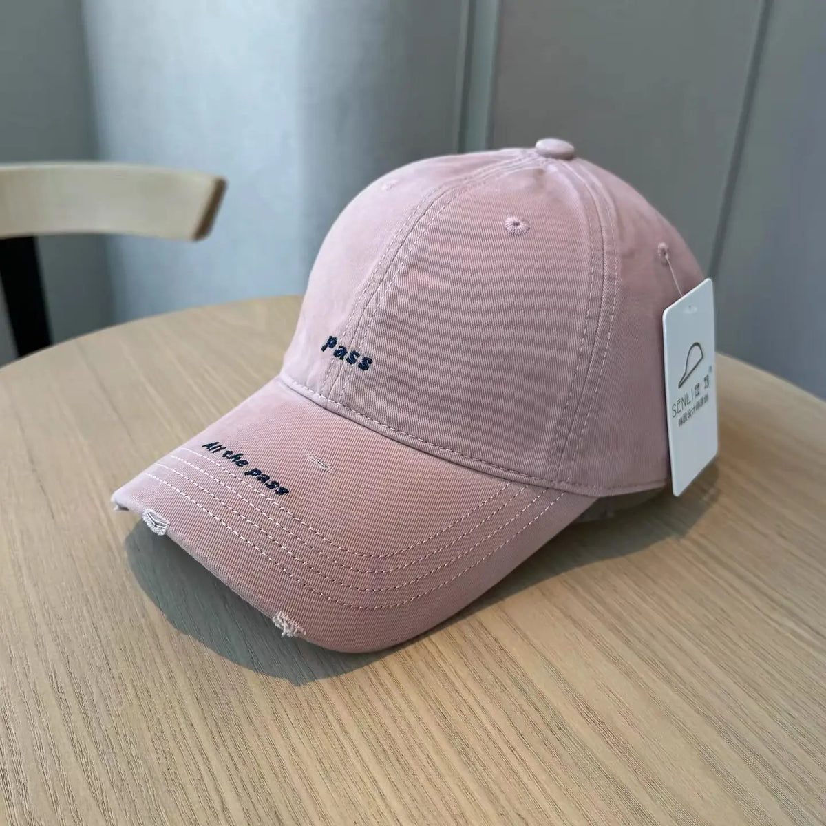 Letter Embroidered Baseball Cap For Women Spring Summer Outdoor Sunscreen Unisex Sports Casual Hat