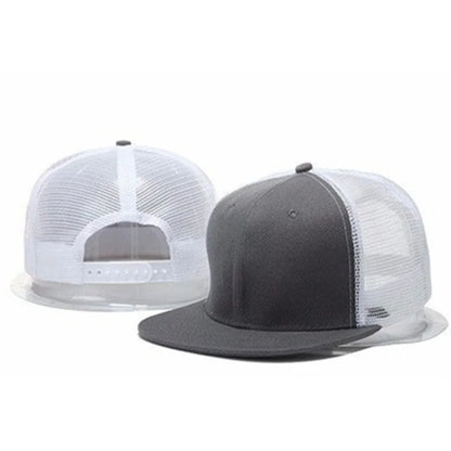 New Fashion Camouflage Web Hat, A Snapback Cotton Hat, A Flat Snapback Cap Men Hat