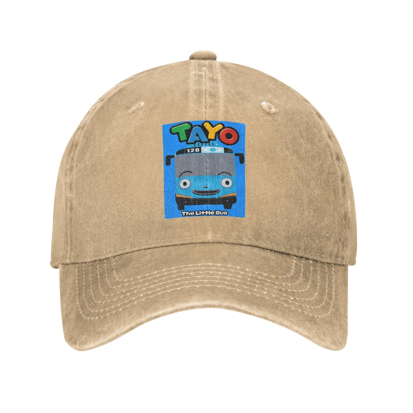 Tayo The Little Bus Denim Cap Casual Baseball Caps