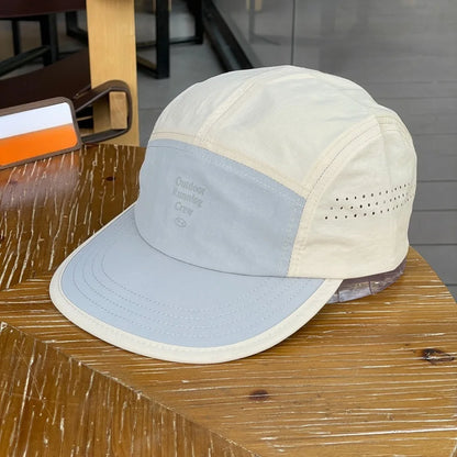 Embroidered Letter Quick Dry Mesh Breathable Sports Cap