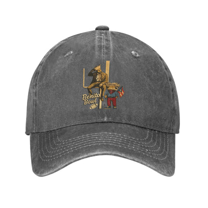 Bad Bunny Puerto Rican Flag Benito Bowl Sun Baseball Cap Women Men