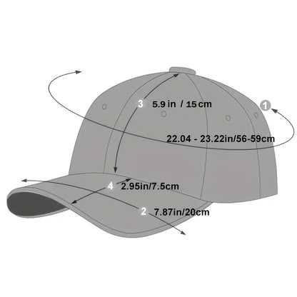 Winchester Printed Half Mesh Baseball Cap Unisex Vintage Style Outdoor Sun Hat