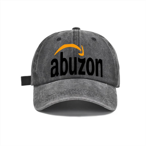 Vintage Washed Baseball Cap Unisex Distressed Snapback Hat Parody Graphic Embroidered Adjustable Dad Hat