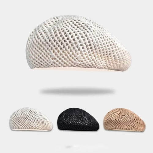 New Summer Solid Beret Hat For Women Outdoor