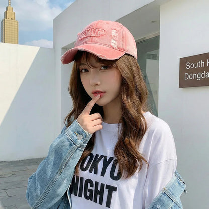 Spring Autumn Thick Soft Top Baseball Cap