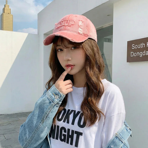 Spring Autumn Thick Soft Top Baseball Cap