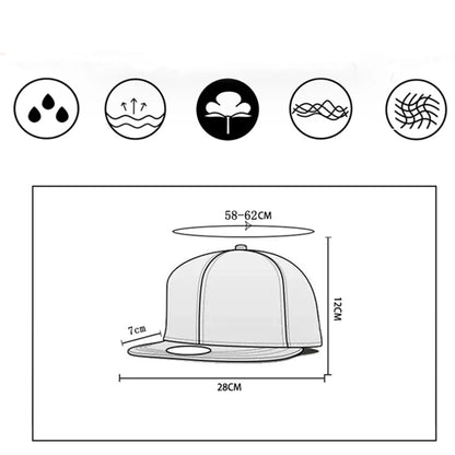Fashion Hat Brand Cho Cap Black Snapback Hat for Men Women Adult
