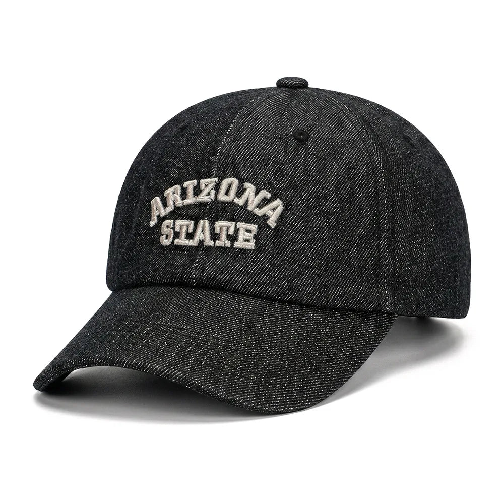 European And American Retro Washed Denim Baseball Cap