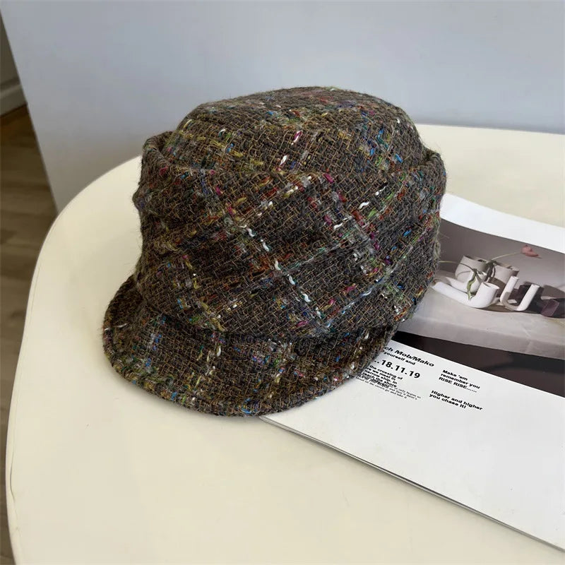 French Tweed Equestrian Hat Women's