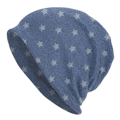 Streetwear Winter Warm Women Men Knitting Hat Unisex Adult Texture Bonnet Hats